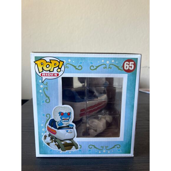 VAULTED EXC Matterhorn Bobsled & Abominable Snowman FUNKO POP RIDE #65 Disney - Picture 2 of 6